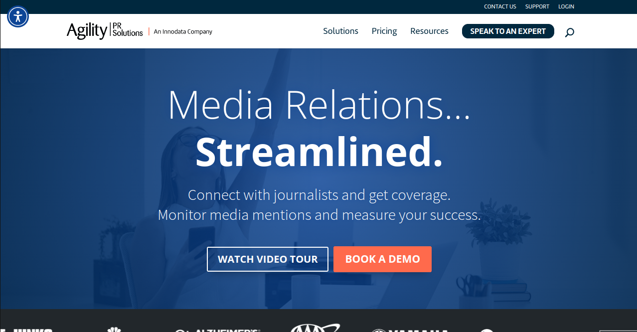 Agility PR Home Page