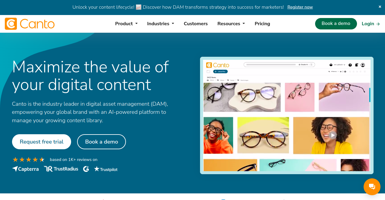 Canto Home Page