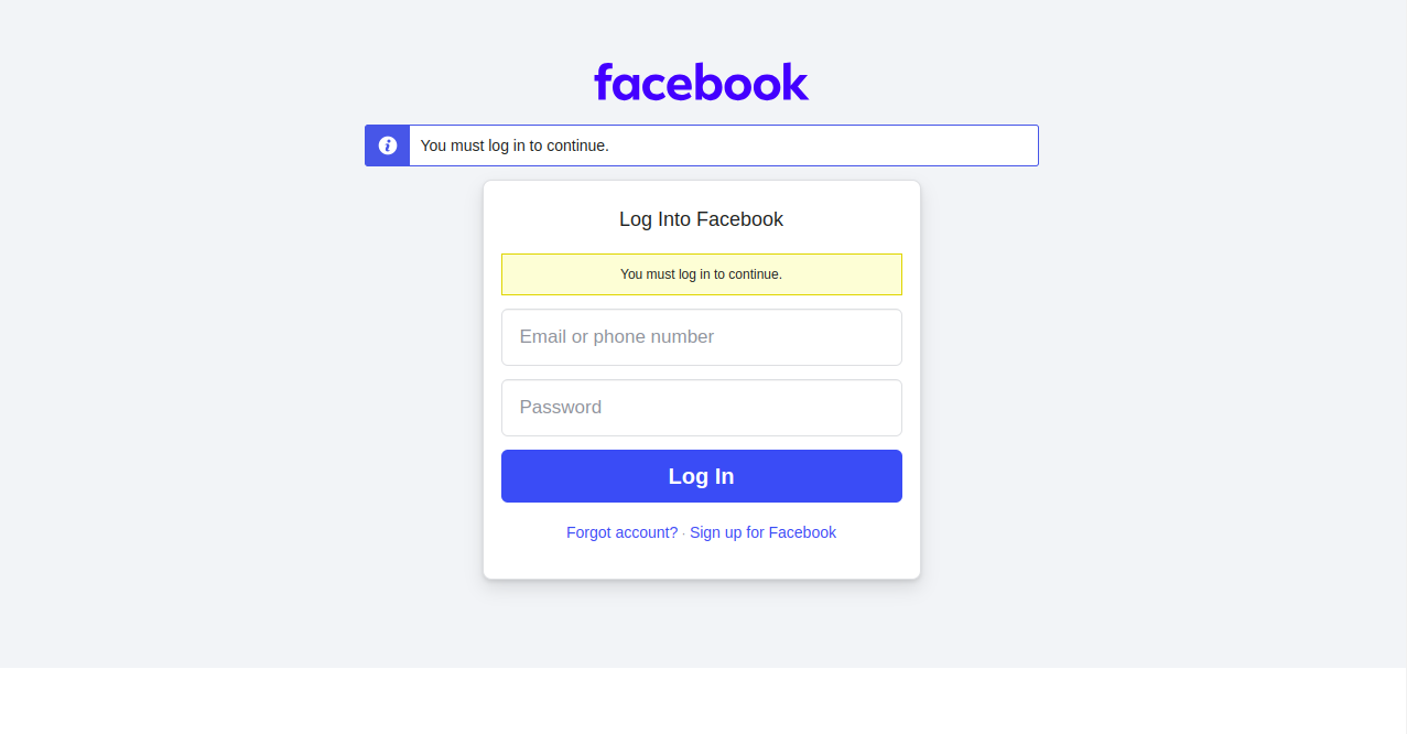 Facebook Audience Network Home Page